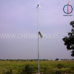 Micro Wind-Mill Pole